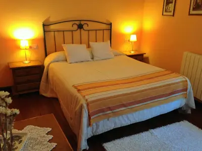 Cama o camas de una habitación en Casa del tablao