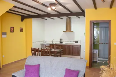 Una cocina o zona de cocina en Apartamentos Rurales Sierra de Béjar
