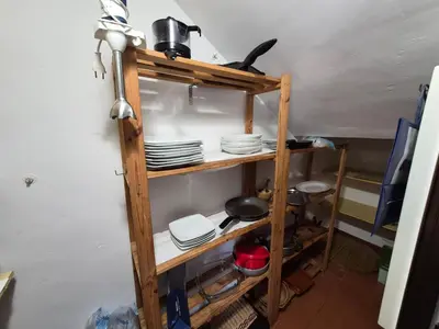 Una cocina o zona de cocina en Casa Turistica Termas aparcamiento y desayuno incluido