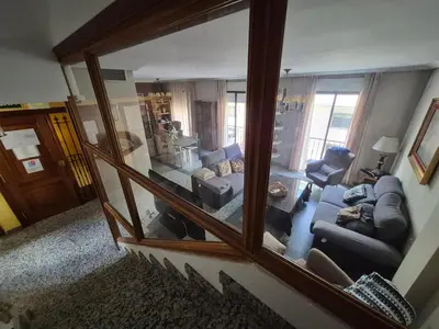 Zona de estar de Casa Turistica Termas aparcamiento y desayuno incluido