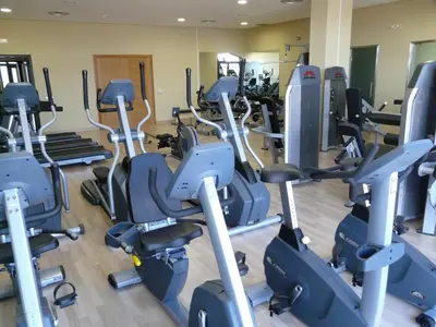 Gimnasio o instalaciones de fitness de Hospedium Hotel Cortijo Santa Cruz