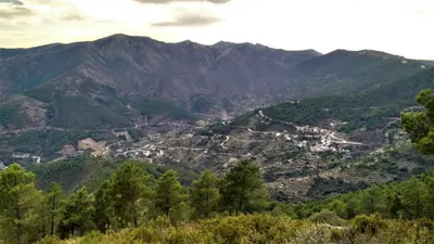 Paisaje cerca of this country house