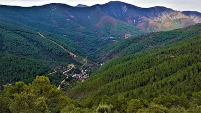 Paisaje cerca of this country house