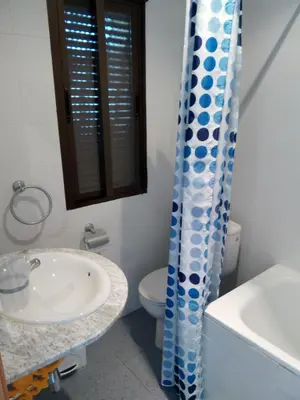 Un baño de Hostal Miraflor de las Cadenas