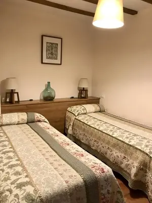 Cama o camas de una habitación en La Fragua