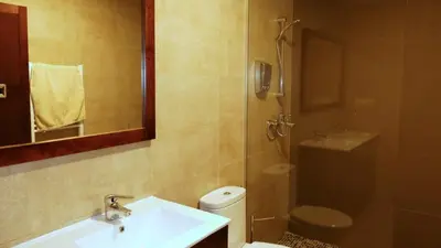Un baño de Hotel Rural La Cabrera