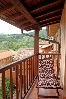 Un balcón o terraza de Apartamentos Rurales La Solana