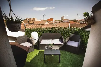 Zona de estar de Love in the Loft