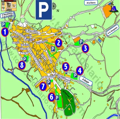 Plano de Casa de la Cigüeña