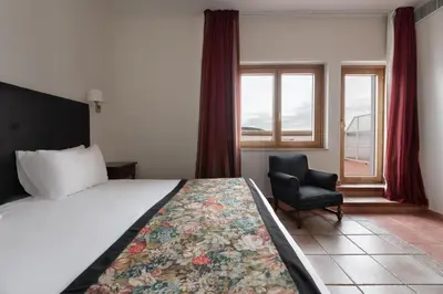 Cama o camas de una habitación en Dorma Alfonso VIII
