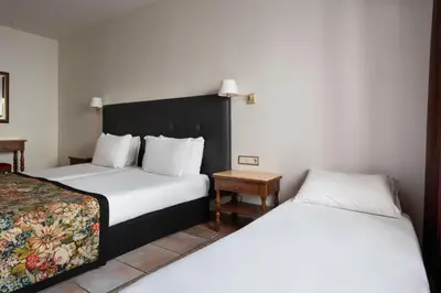 Cama o camas de una habitación en Dorma Alfonso VIII