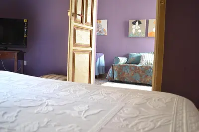 Cama o camas de una habitación en Alameda Palacete