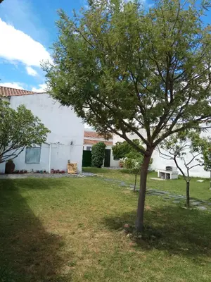 Jardín al aire libre en Casa Rural San Blas