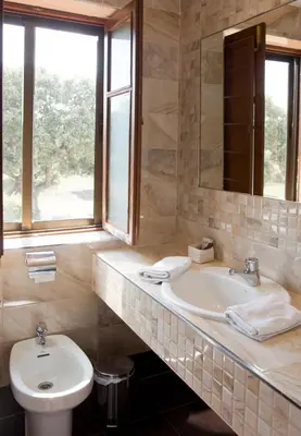 Un baño de Hotel La Rad
