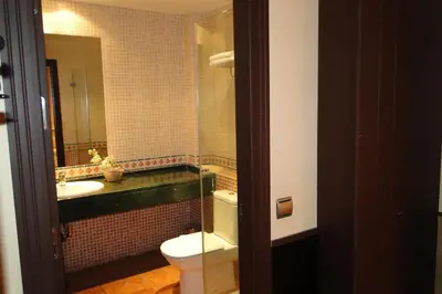 Un baño de Hosteria Casa Vallejo
