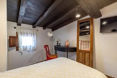 Cama o camas de una habitación en Natural&Mente El Tomillar