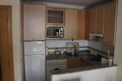 Una cocina o zona de cocina en Monumental Apartments Salamanca