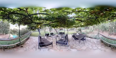 Jardín al aire libre en Abejas 1 de El Vergel de Chilla