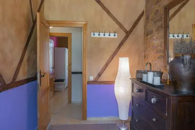 Una cocina o zona de cocina en Casa Rural La Rana