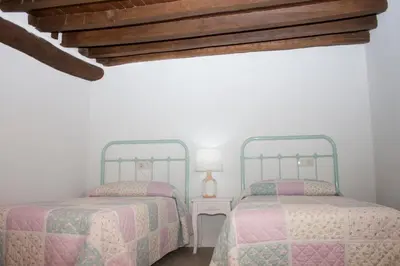 Cama o camas de una habitación en Casa de la Panadería