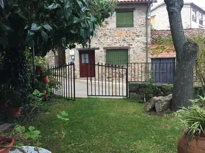 Jardín al aire libre en Casa Rural El Fortin