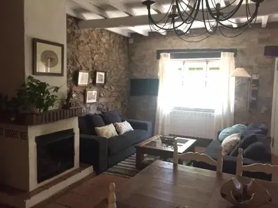 Zona de estar de Casa Rural El Fortin
