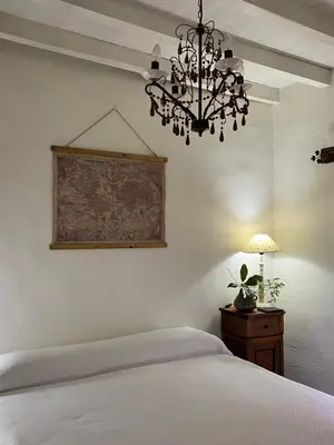Cama o camas de una habitación en Casa Rural El Fortin