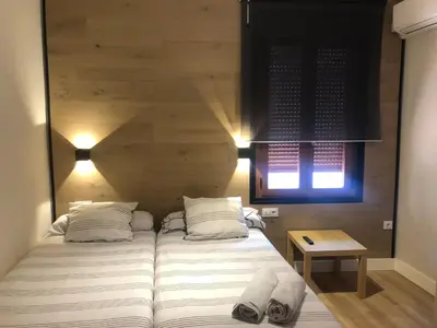 Cama o camas de una habitación en La Capital del Jerte