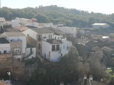 Vista general de Montánchez o vista desde the country house