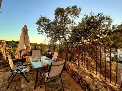 Paisaje cerca of this country house