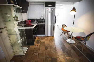 Una cocina o zona de cocina en Suite del Pecado