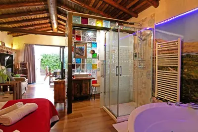 Un baño de Casa Rural El Cuco