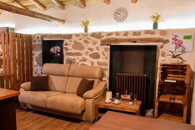 Zona de estar de Casa Rural El Cuco