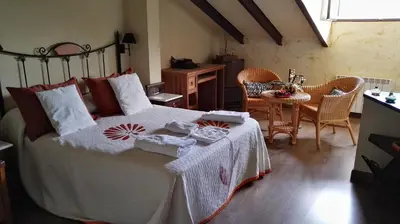 Zona de estar de Hospedería Tía María