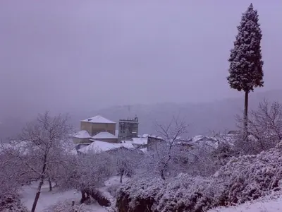 Casa del Herrero en invierno