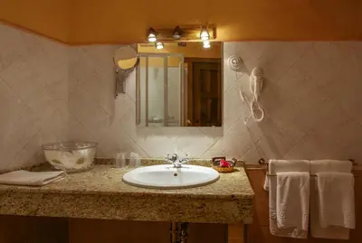 Un baño de Casa Rural La Chimenea