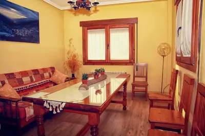 Zona de estar de Apartamento Turistico Rio Jerte