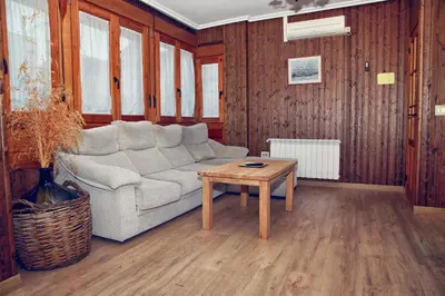 Zona de estar de Apartamento Turistico Rio Jerte