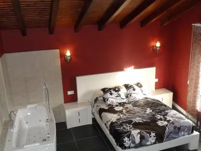 Cama o camas de una habitación en Baelo Claudia