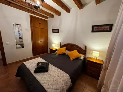 Cama o camas de una habitación en La Tahona Vieja