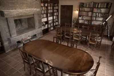 Biblioteca en la villa