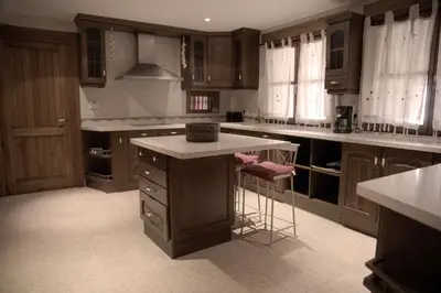 Una cocina o zona de cocina en La Casona del Tormes