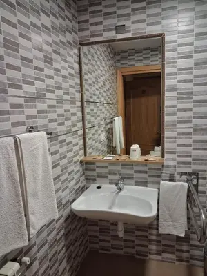 Un baño de Hostal La Pastora