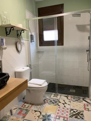 Un baño de Hostal Aquaforum
