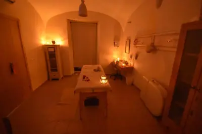 Cama o camas de una habitación en Hostal Aquaforum