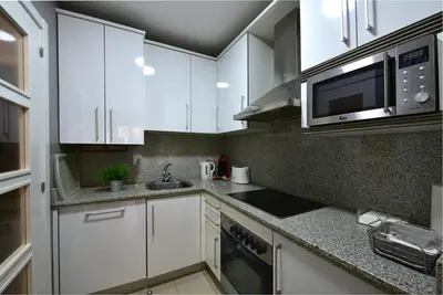 Una cocina o zona de cocina en Salamanca Centro Apartamentos