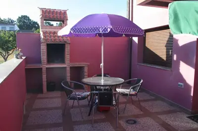 Un balcón o terraza de Casa Rural Rosa Magica