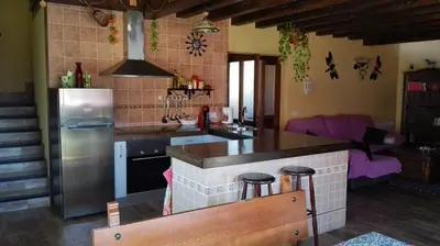 Una cocina o zona de cocina en Casa Rural Rosa Magica