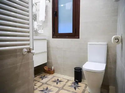 Un baño de Apartamentos San Pablo