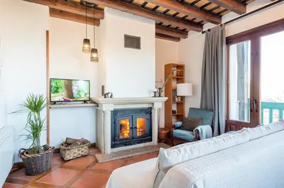 Cama o camas de una habitación en El Aserradero